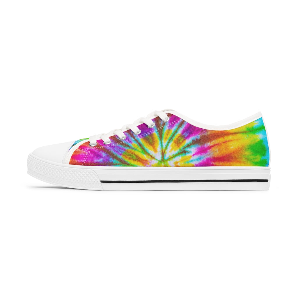 Tie dye Women's Low Top Sneakers