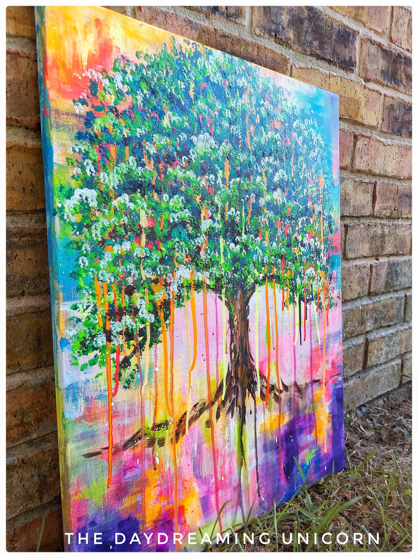 Original-Tree goddess Atharia painting