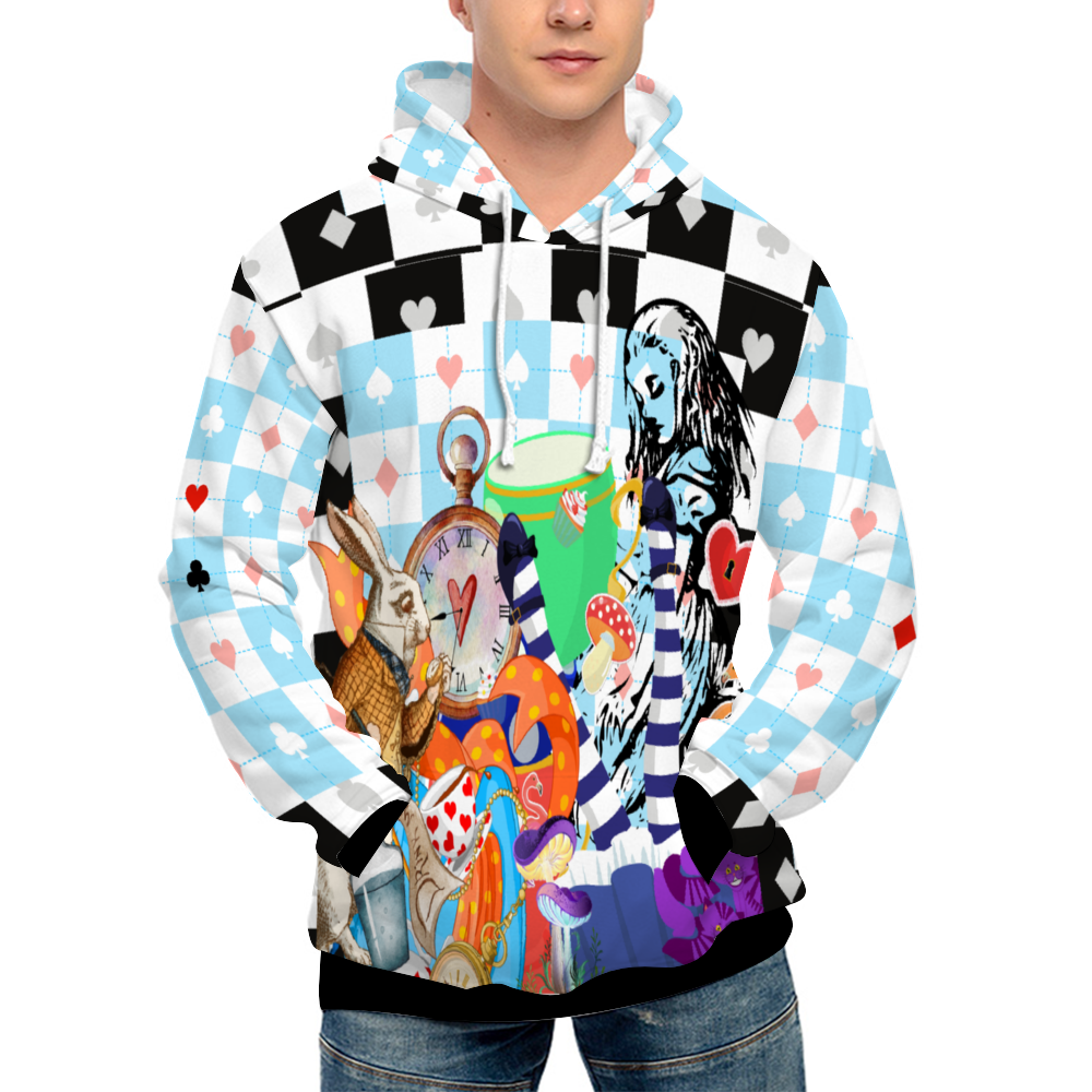 Alice in Wonderland Unisex Hoodies  with Pockets