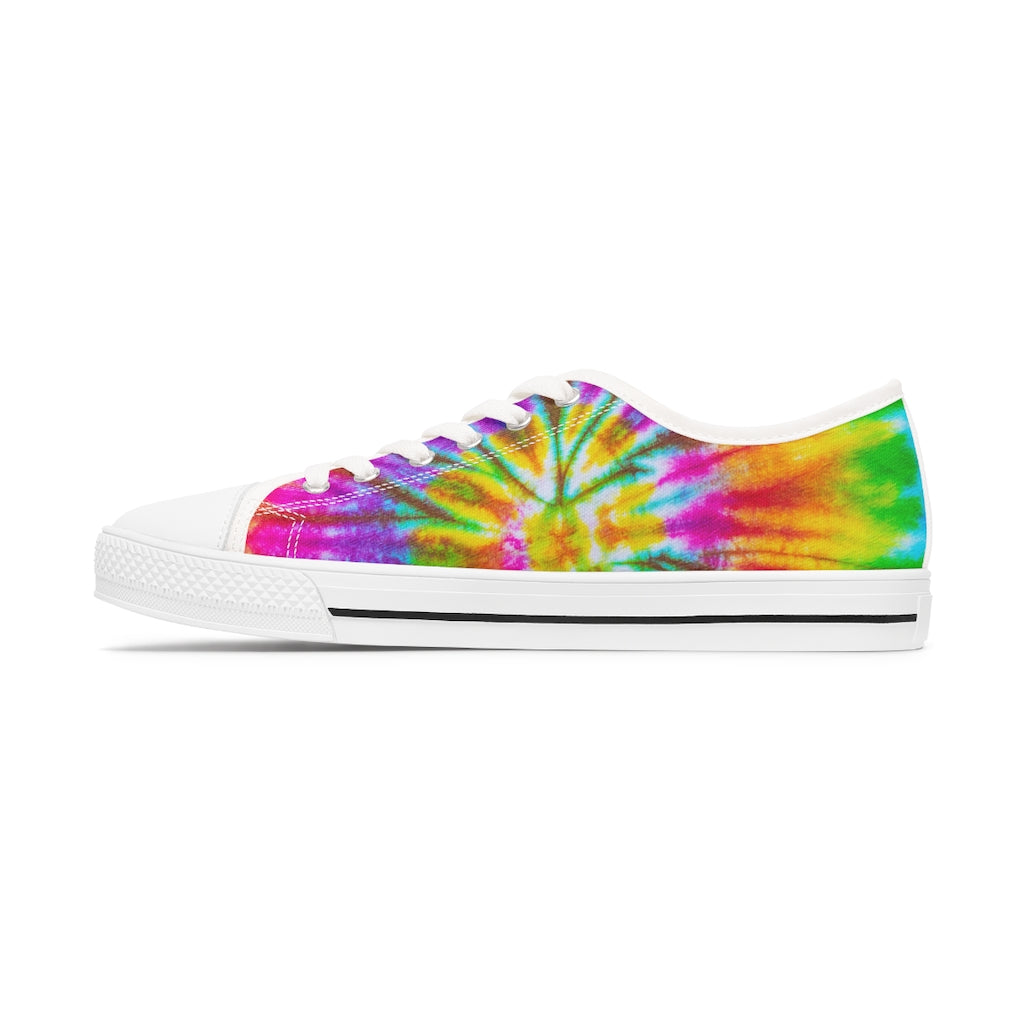 Tie dye Women's Low Top Sneakers