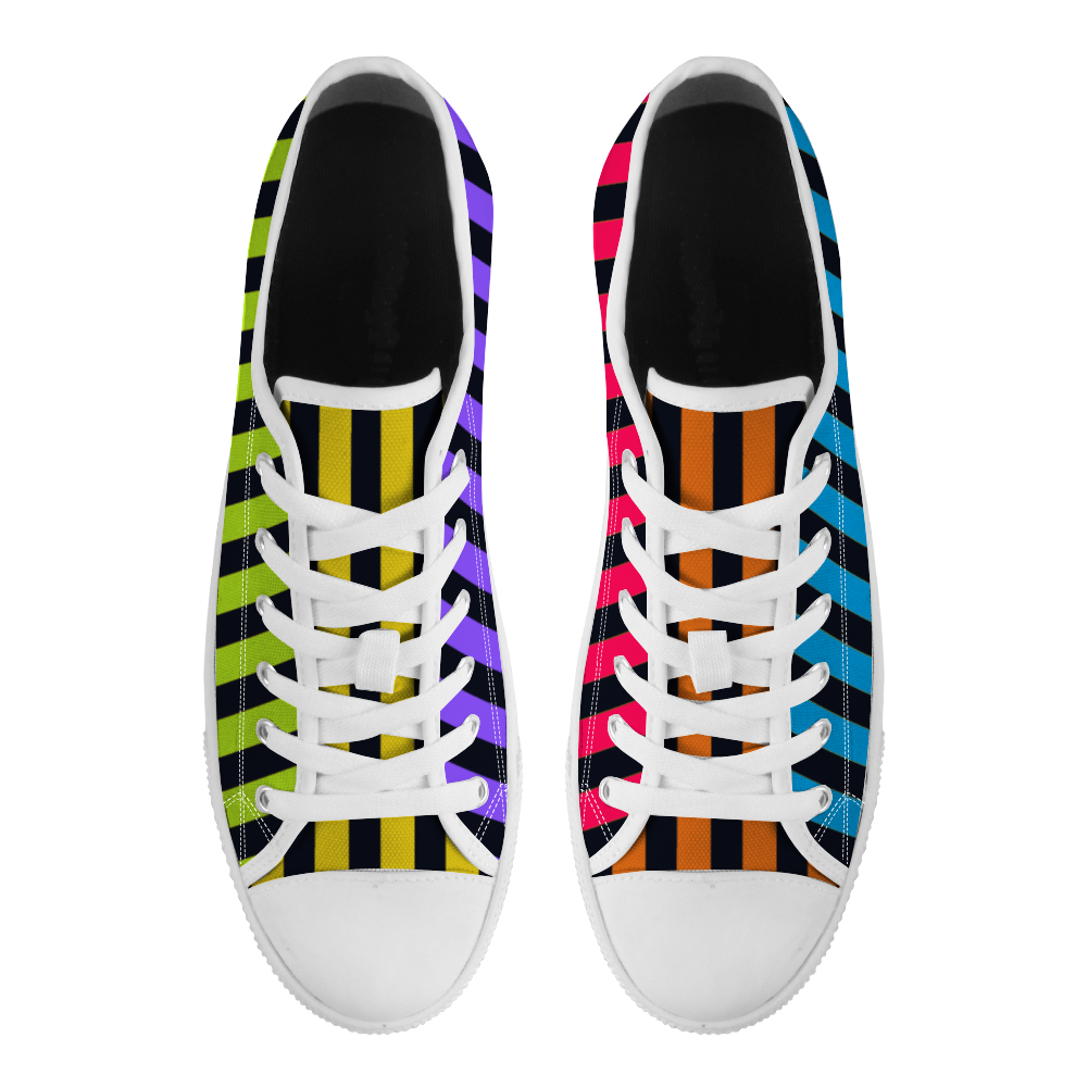 Halloween Canvas Shoes Low Top Sneakers