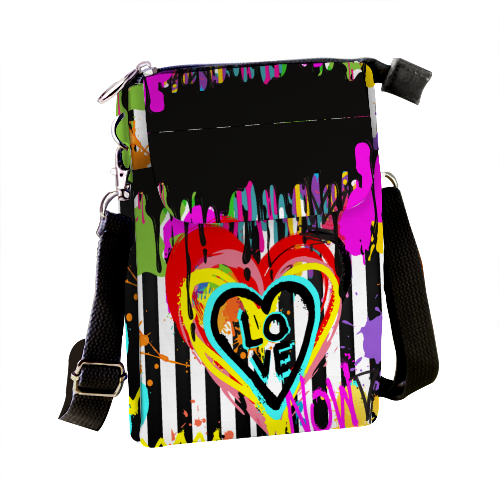 Love graffiti Cross body bag