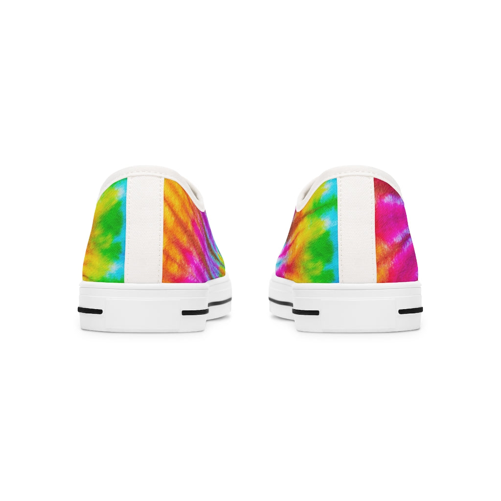 Tie dye Women's Low Top Sneakers