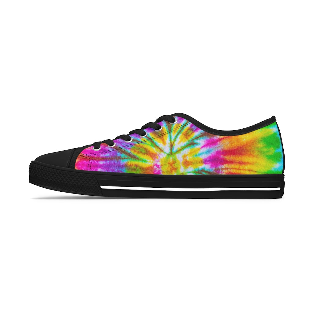 Tie dye Women's Low Top Sneakers