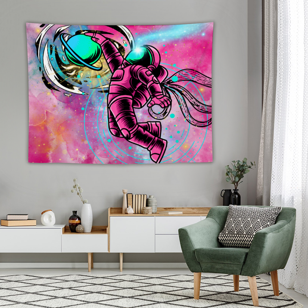 Space dunk Tapestry 59" × 79''