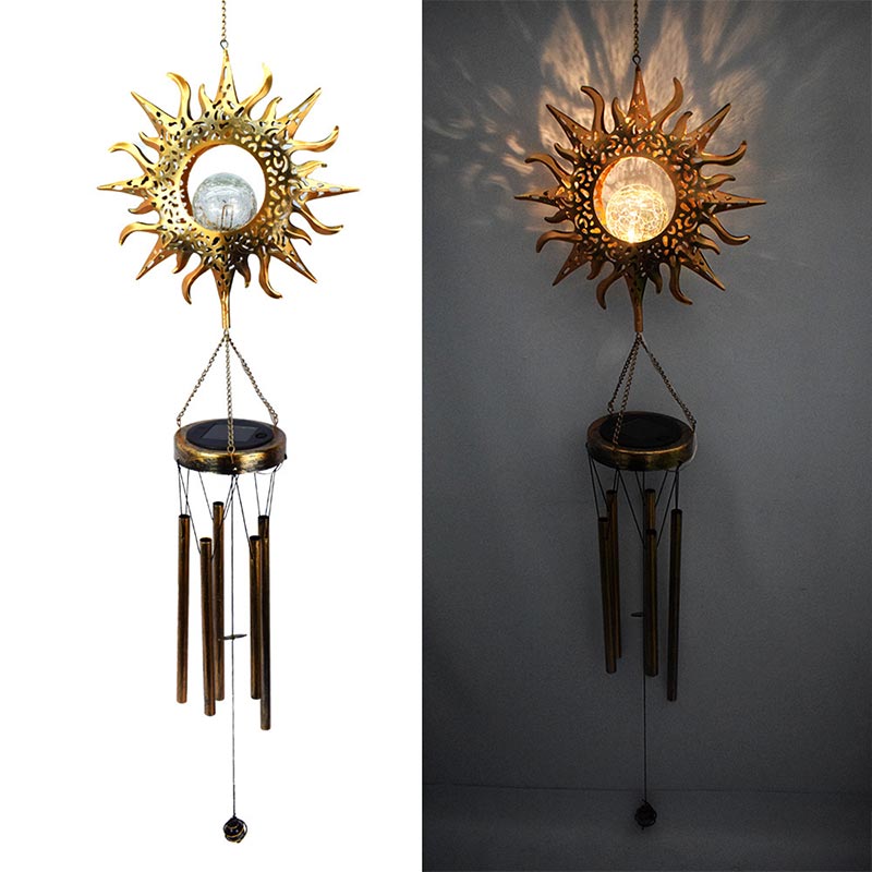 Wind chime: sun, Moon, star