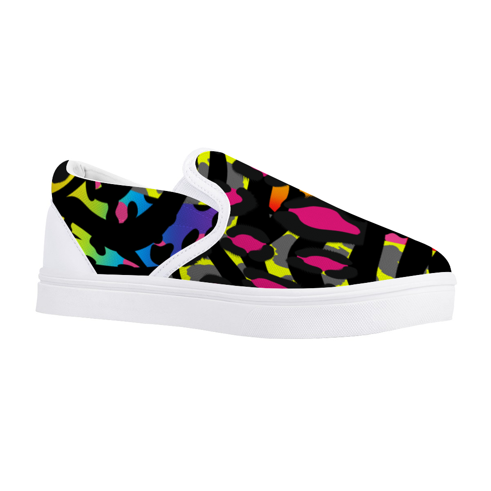 Neon animal  Kid's Slip on shoes