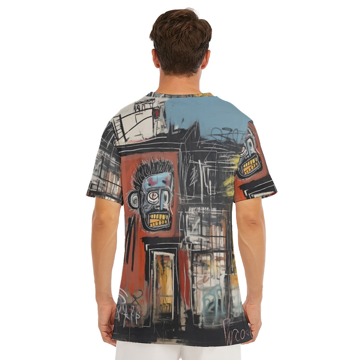 Abstract Art Men's O-Neck T-Shirt | 190GSM Cotton