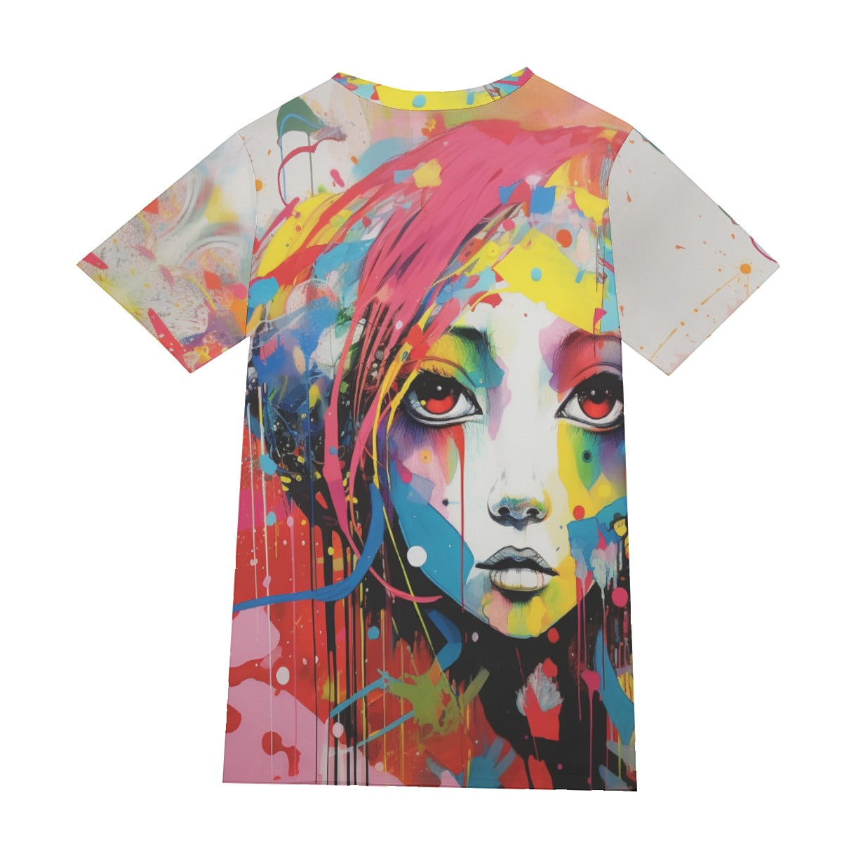 Abstract  O-Neck T-Shirt | 190GSM Cotton