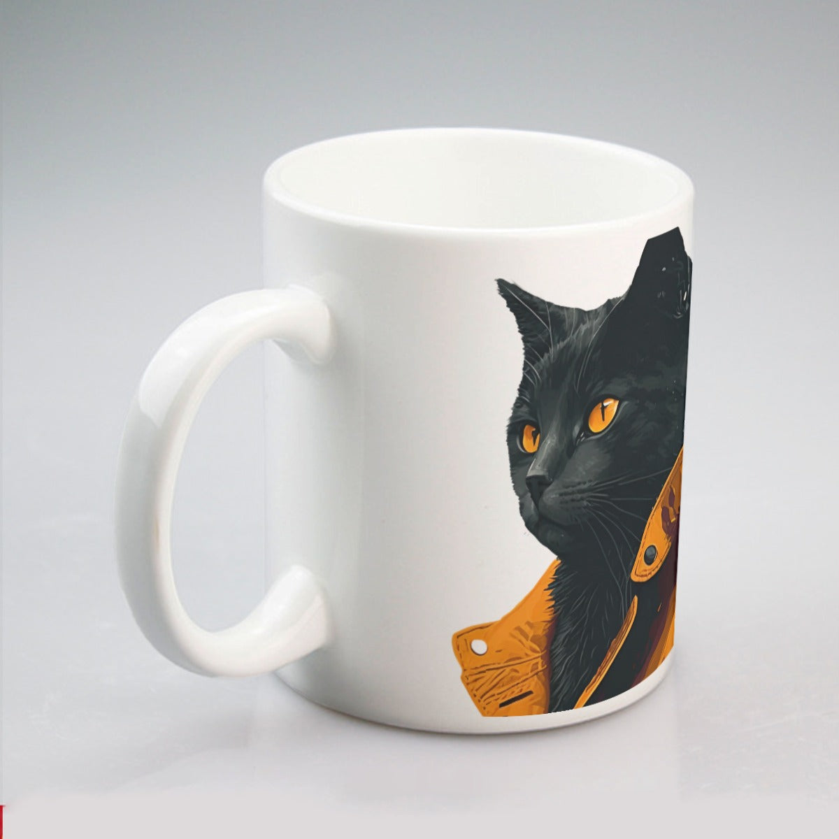 Cat ceramic mug