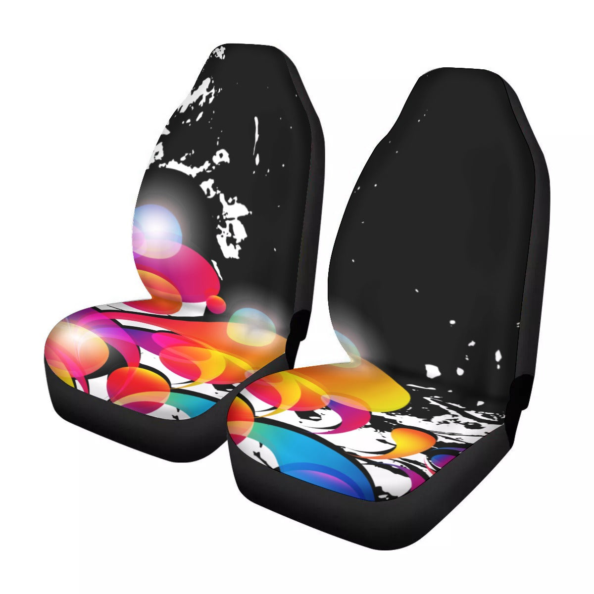 Color bubbles Universal Car Seat Cover