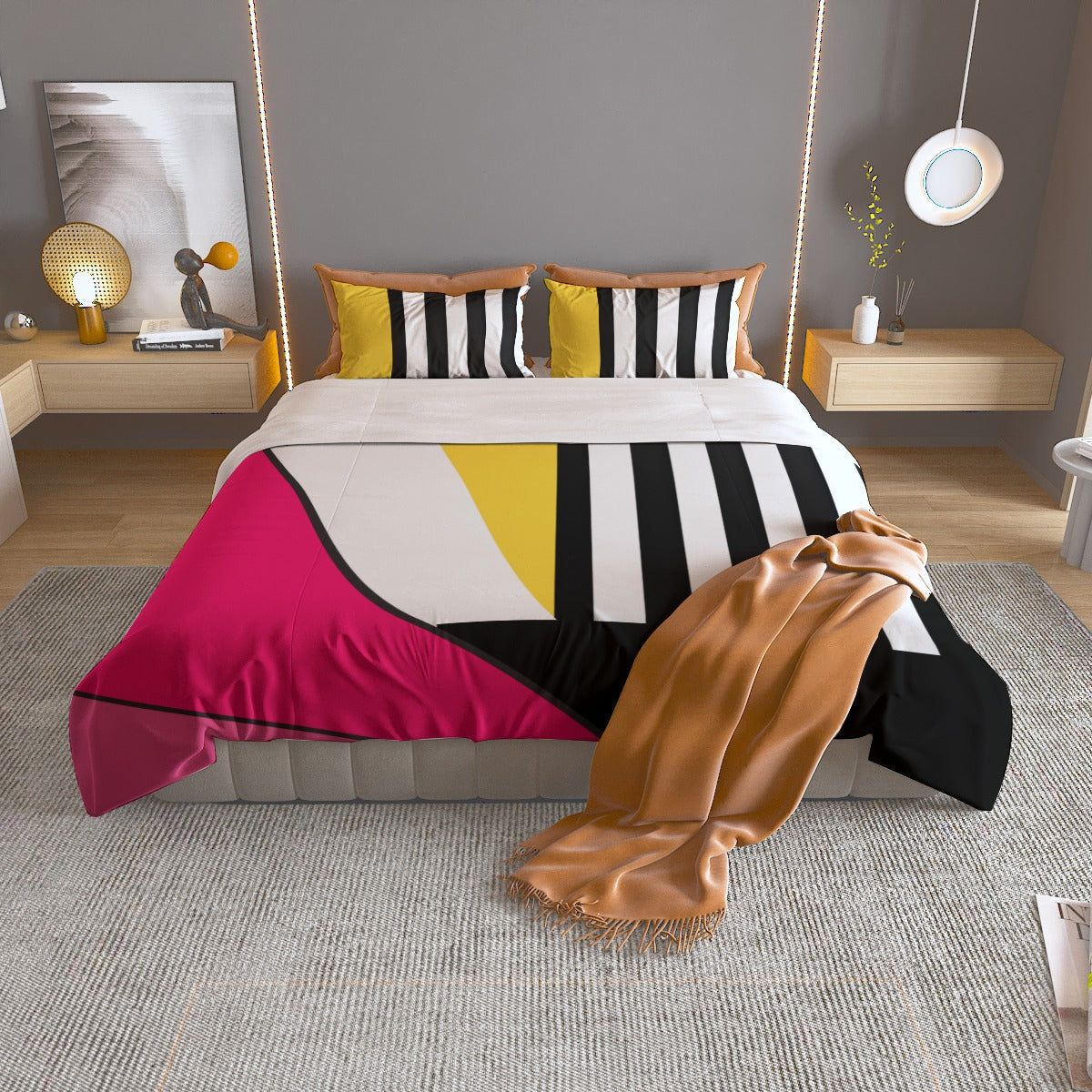 Geometrical Bedding Set  *Free shipping-ALL sixes*