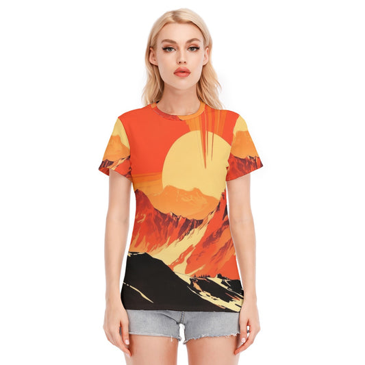 Desert dreaming Women's Round Neck T-Shirt | 190GSM Cotton