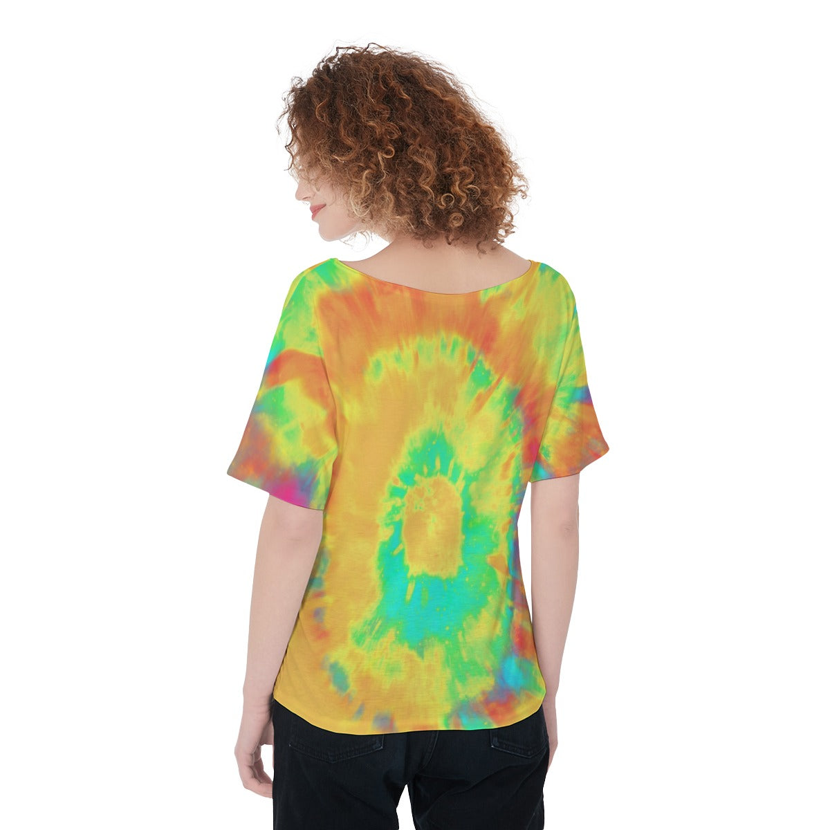 Colorful tie dye All-Over Print Women's T-Shirts