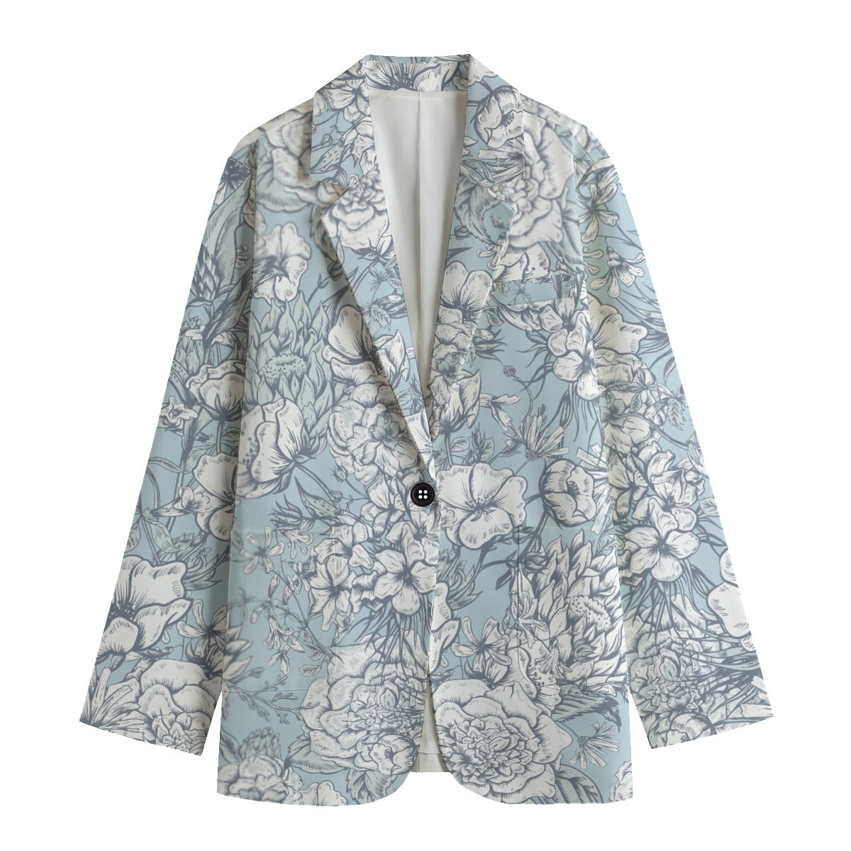 Abstract Women's Leisure Fashion Blazer