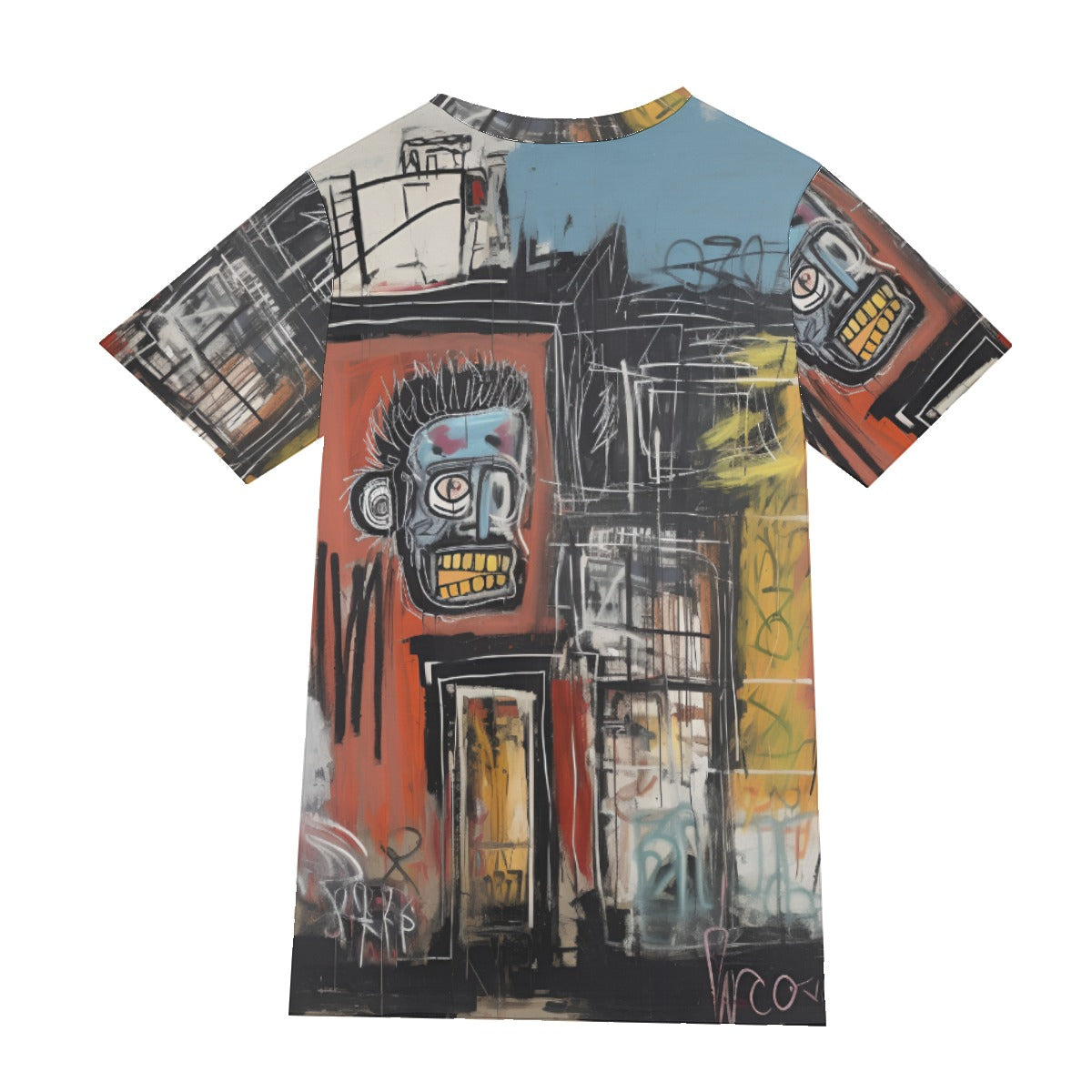 Abstract Art Men's O-Neck T-Shirt | 190GSM Cotton