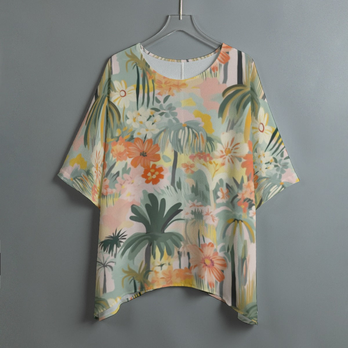 Tropical Women's Bat Sleeve Shirt