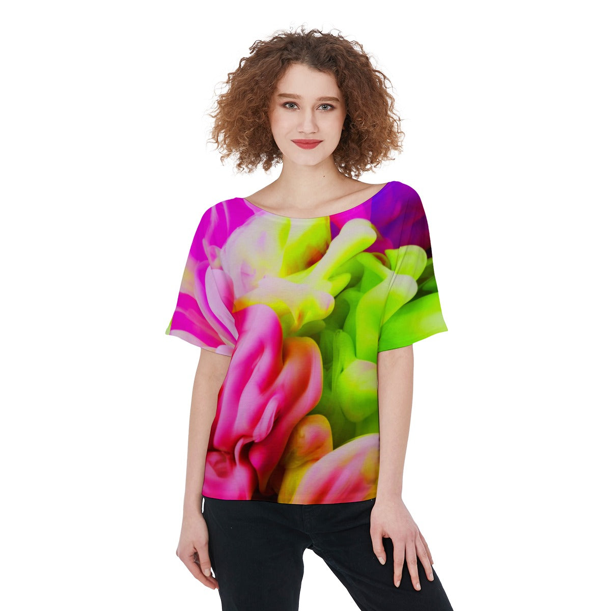 Neons All-Over Print Women's T-Shirts