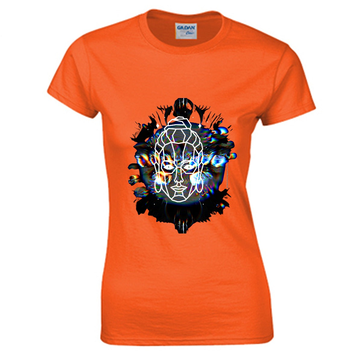 Zen Galaxy Women's O-neck T-shirt | Gildan 180GSM Cotton (DTG)