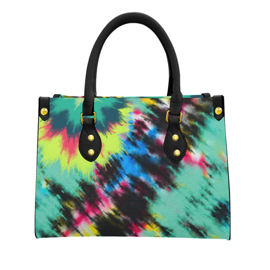 Tie dye PU Handbag