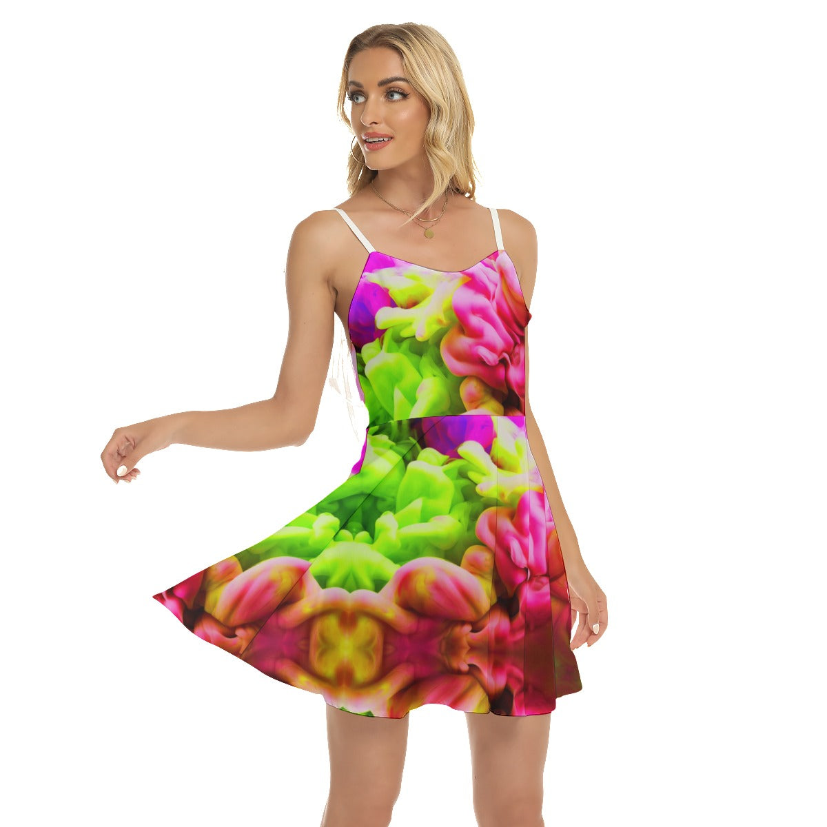 Trippy abstract Women's Wings Dress