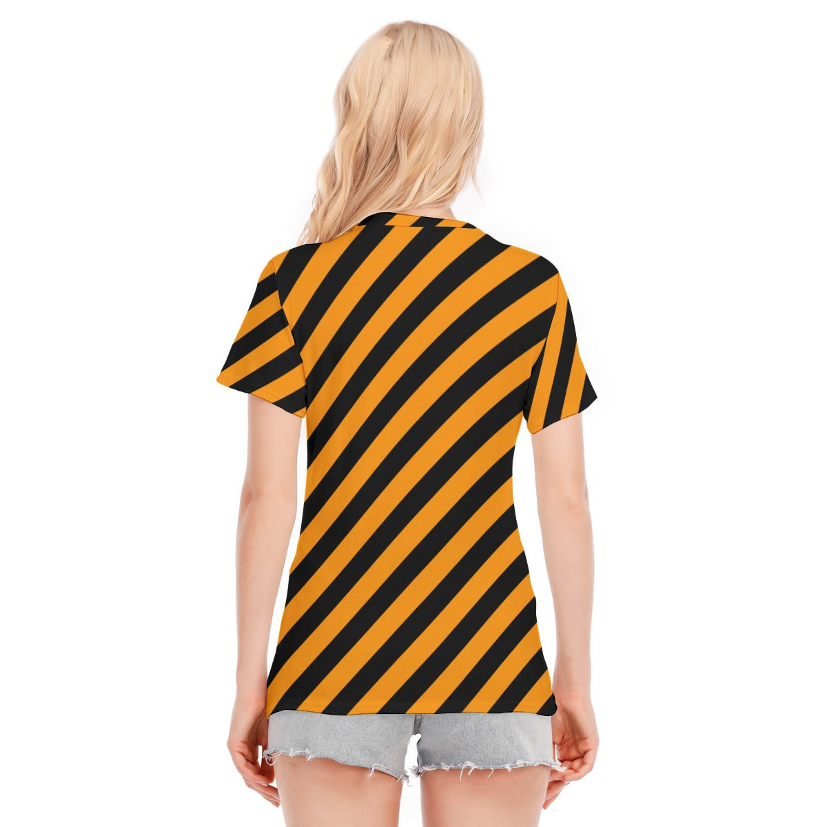 Halloween Women's Round Neck T-Shirt | 190GSM Cotton