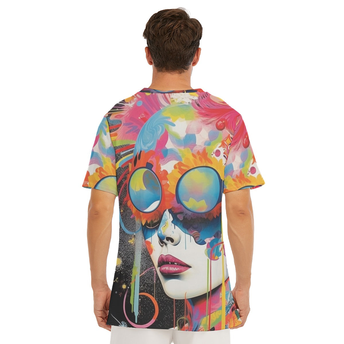 Abstract  O-Neck T-Shirt | 190GSM Cotton