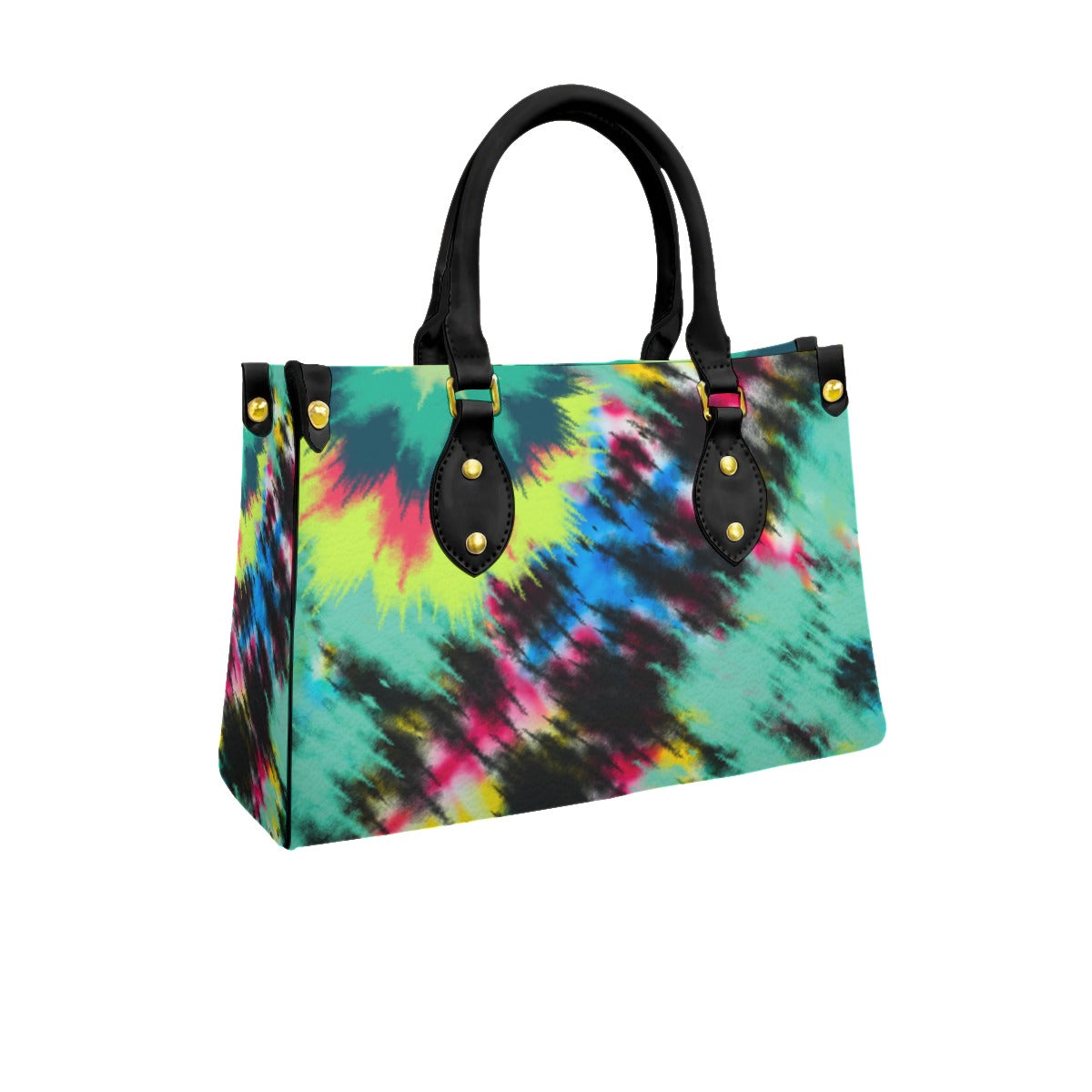 Tie dye PU Handbag