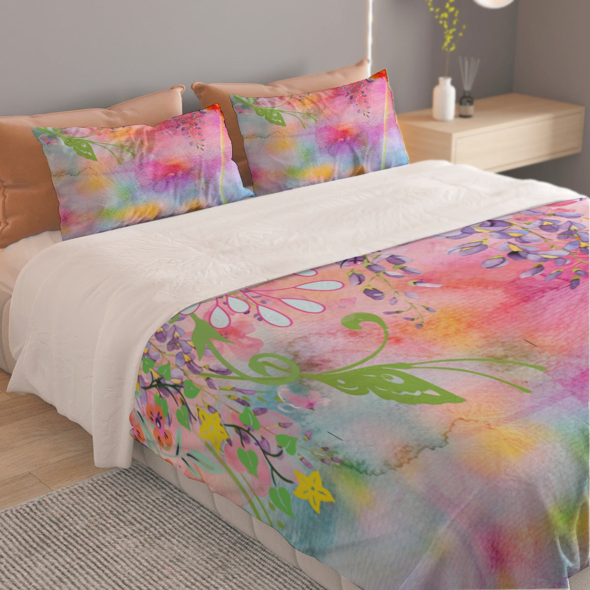 Spring floral Bedding Set  *Free shipping-ALL sixes*