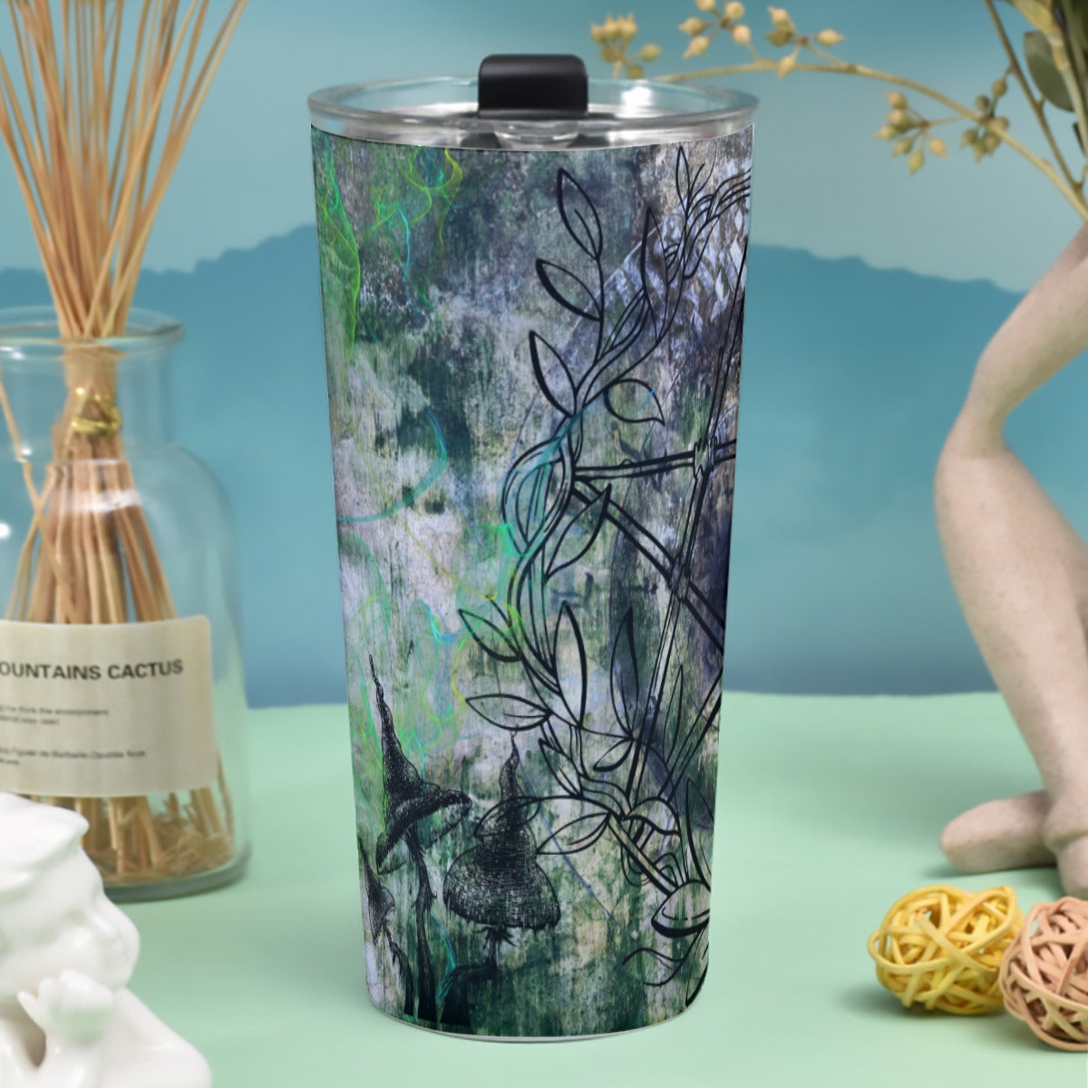 Forest magic Stainless steel Tumbler 30oz