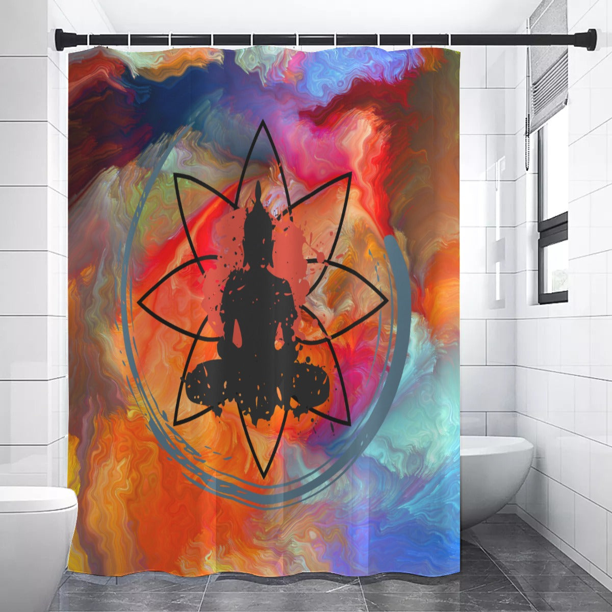 Zen Shower Curtain