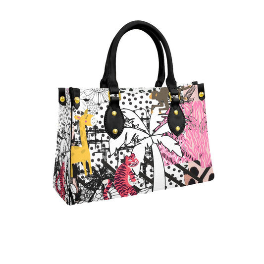 Contemporary Jungle  PU Handbag