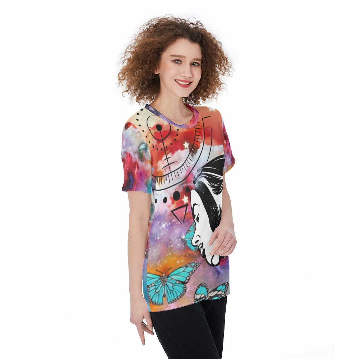 Universe dreams Women'S O-Neck T-Shirt