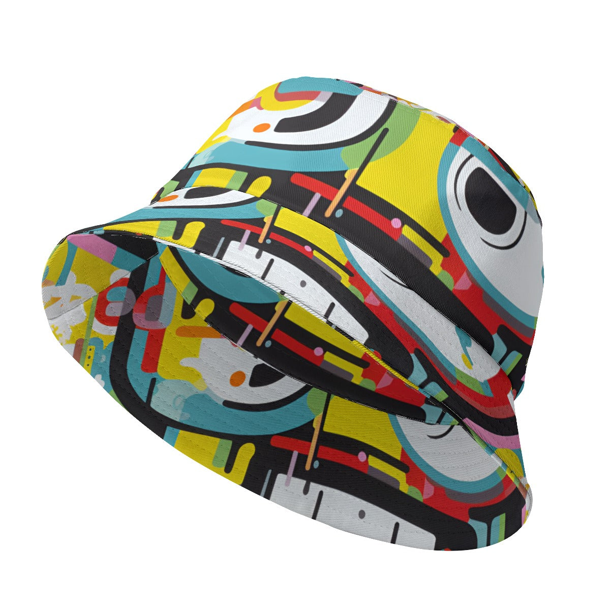 Abstract bucket Hat