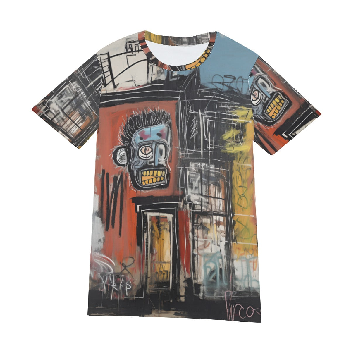 Abstract Art Men's O-Neck T-Shirt | 190GSM Cotton