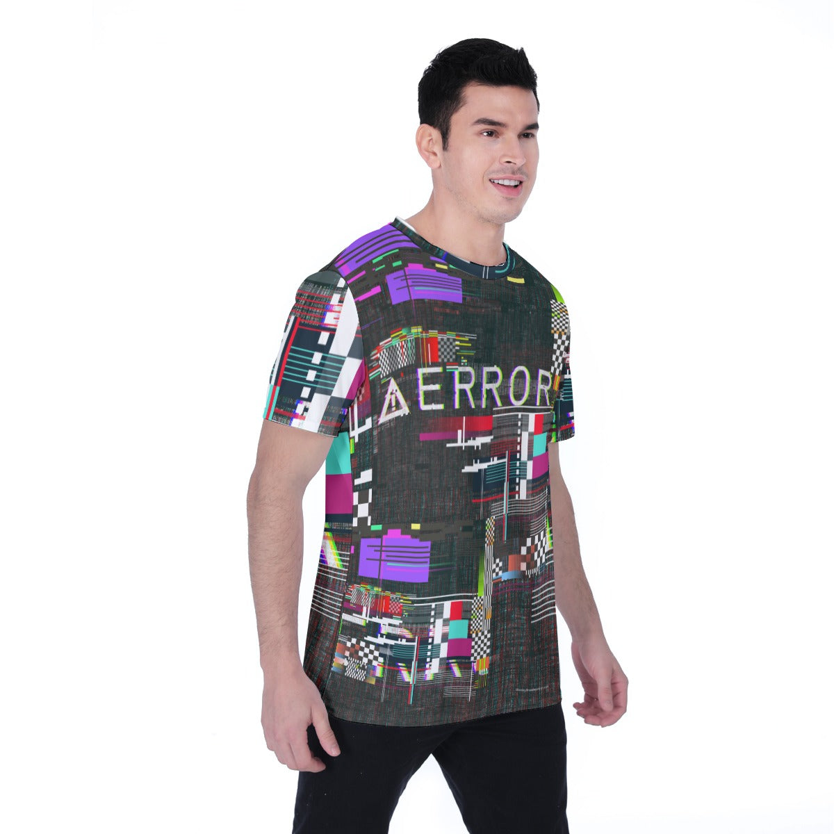 Error Glitch  Men's T-shirt | Birdseye