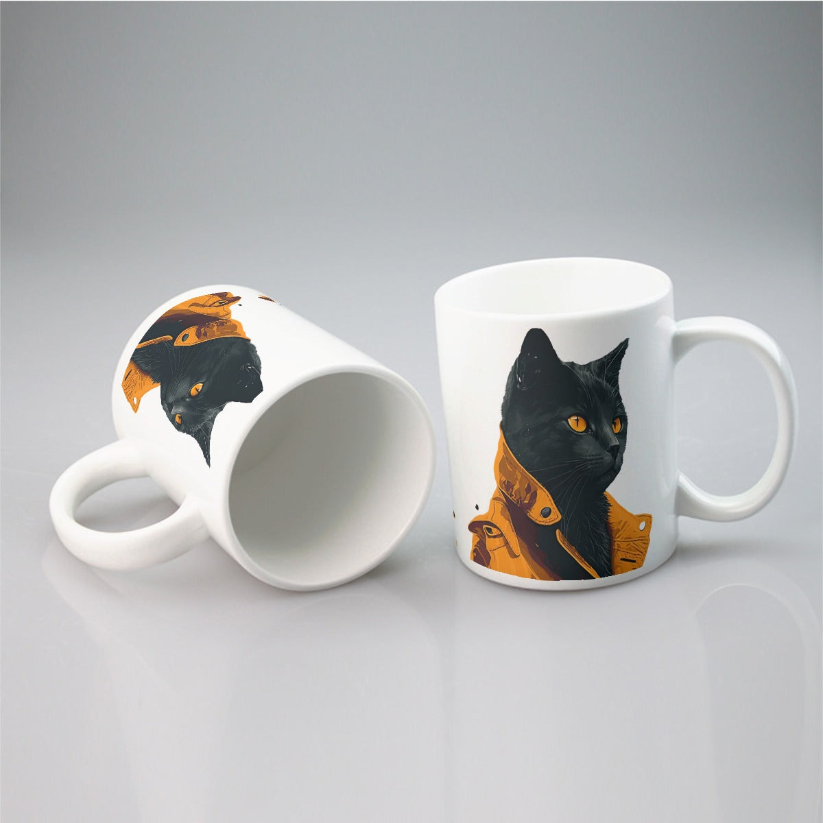 Cat ceramic mug