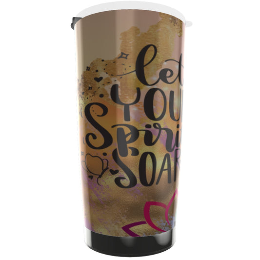 Let your spirit soar Stainless steel Tumbler 20oz