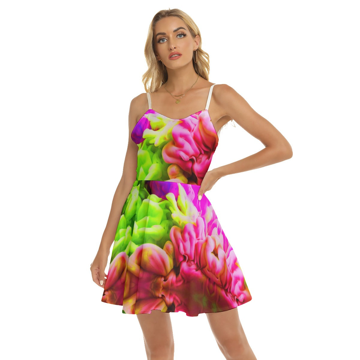 Trippy abstract Women's Wings Dress