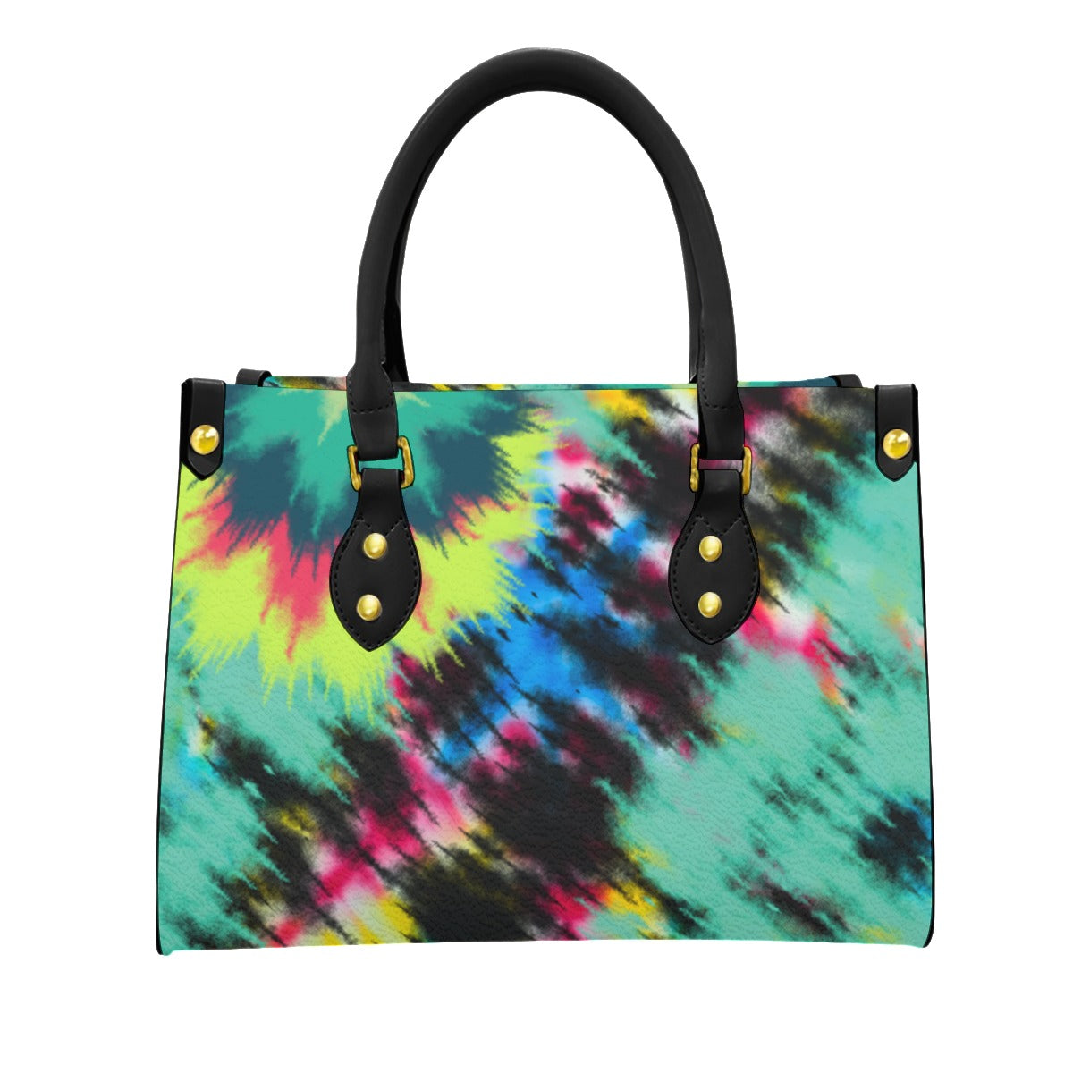 Tie dye PU Handbag