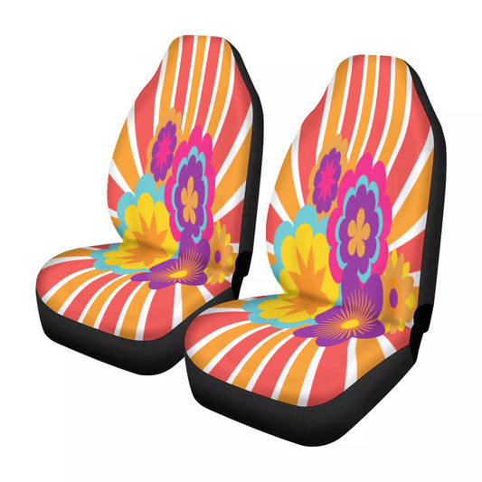 Floral starburst Universal Car Seat Cover