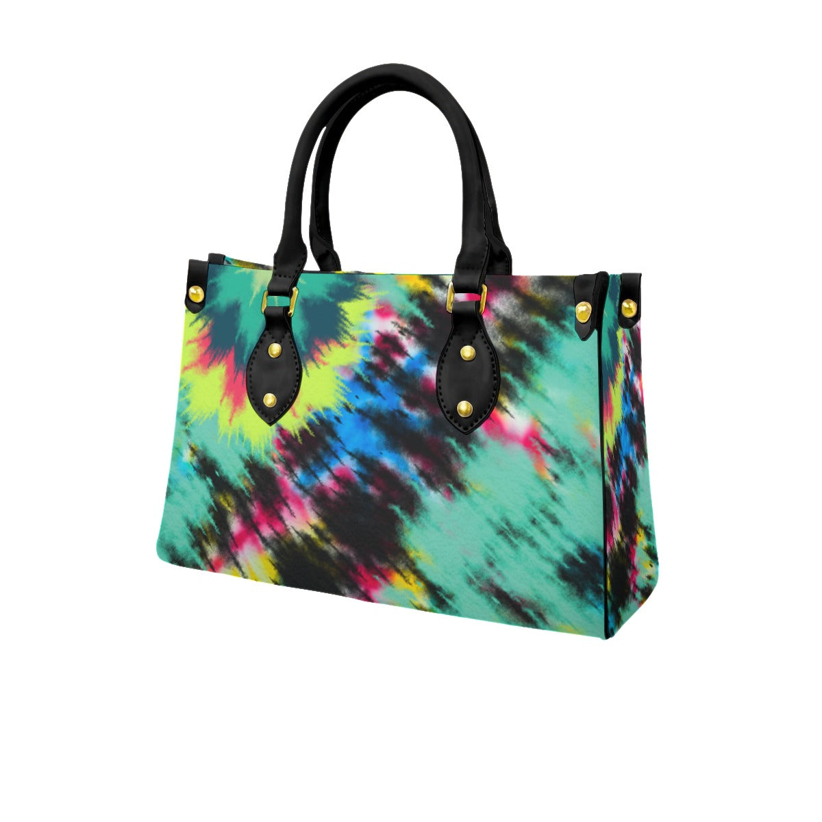 Tie dye PU Handbag