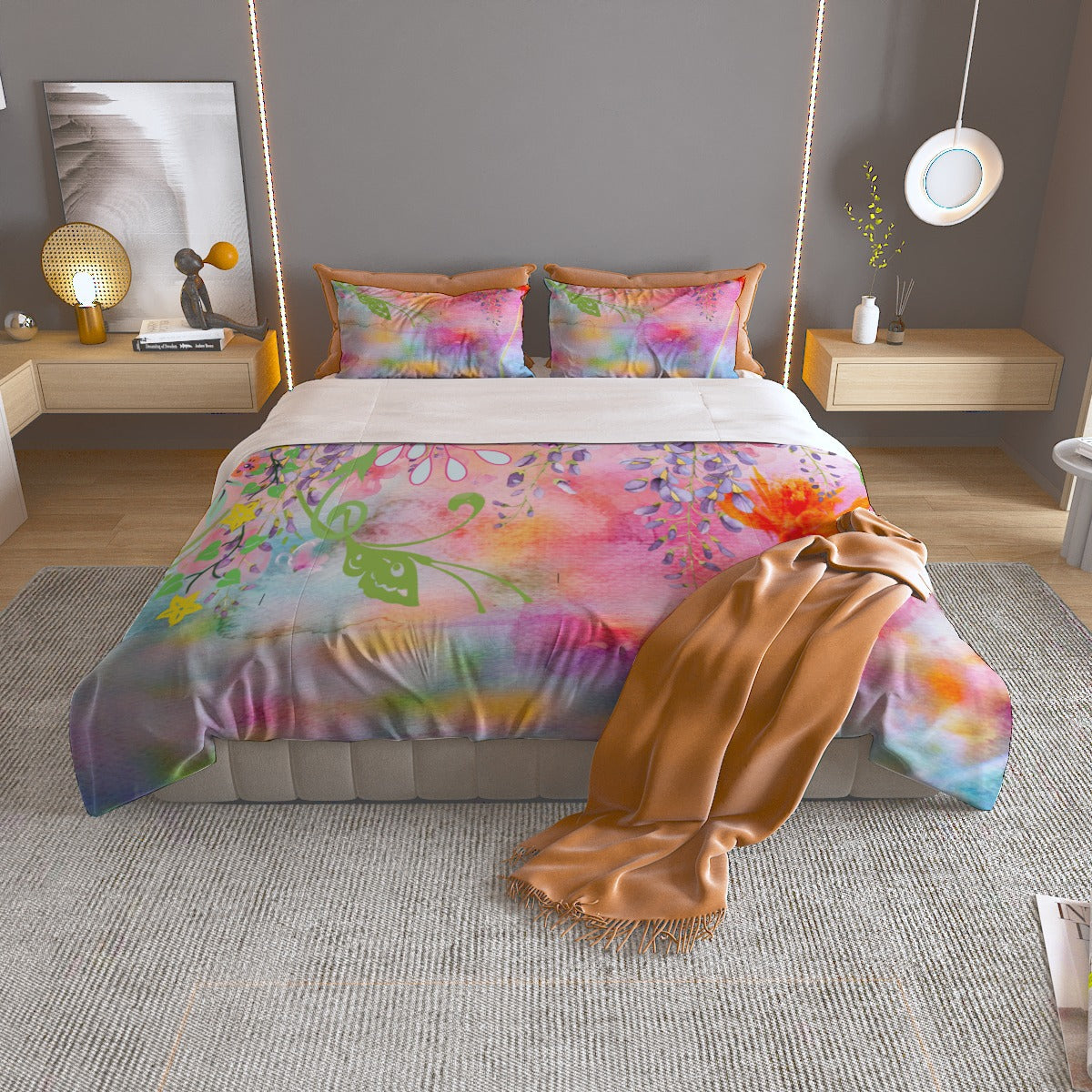 Spring floral Bedding Set  *Free shipping-ALL sixes*