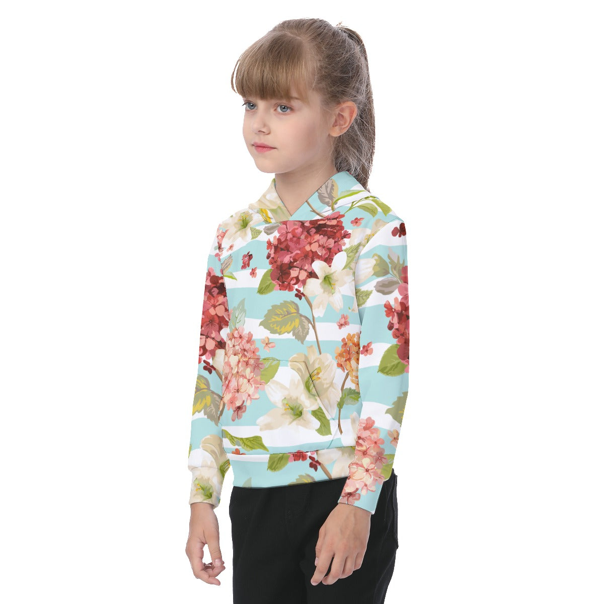 Flora Oversized Kid's Hoodie