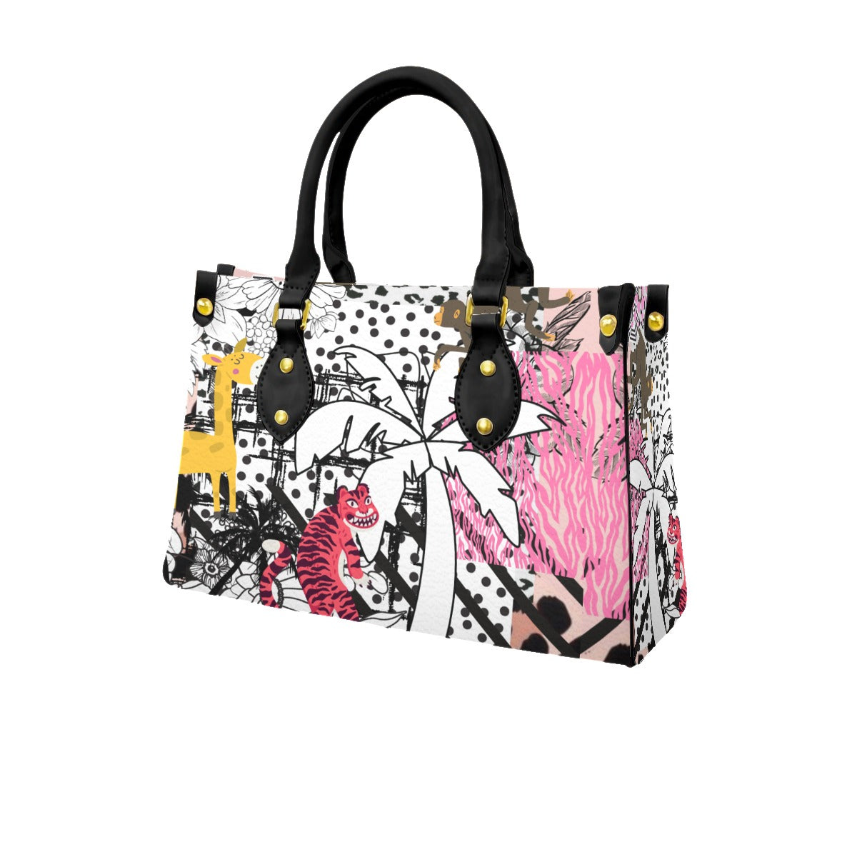 Contemporary Jungle  PU Handbag