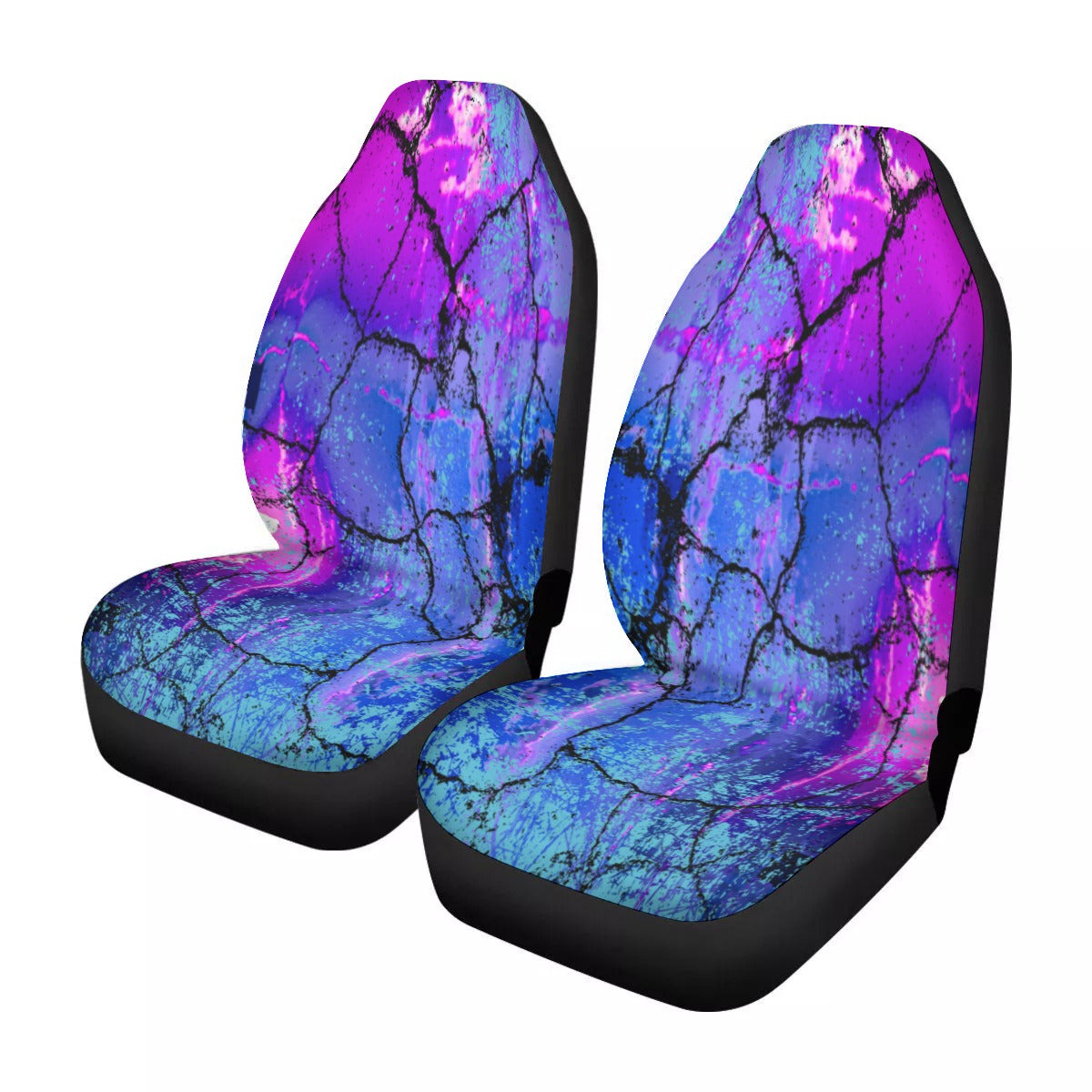 Mystery blues and pink Universal Car Seat Cover