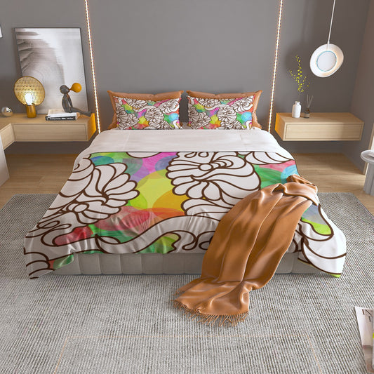 Abstract shapes and color Bedding Set