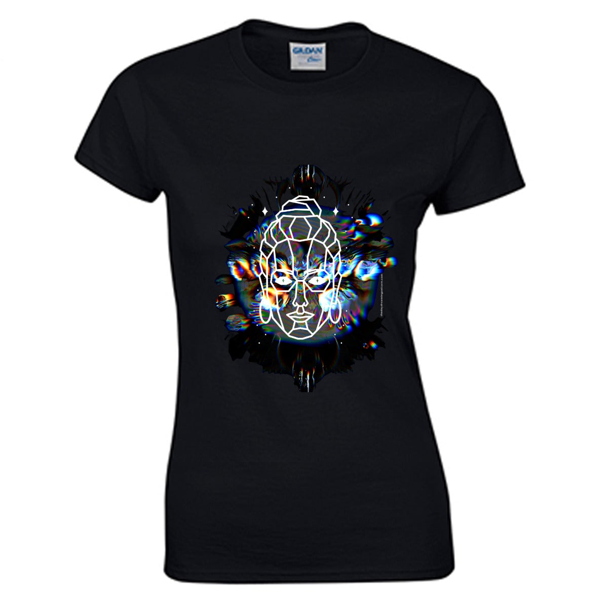 Zen Galaxy Women's O-neck T-shirt | Gildan 180GSM Cotton (DTG)