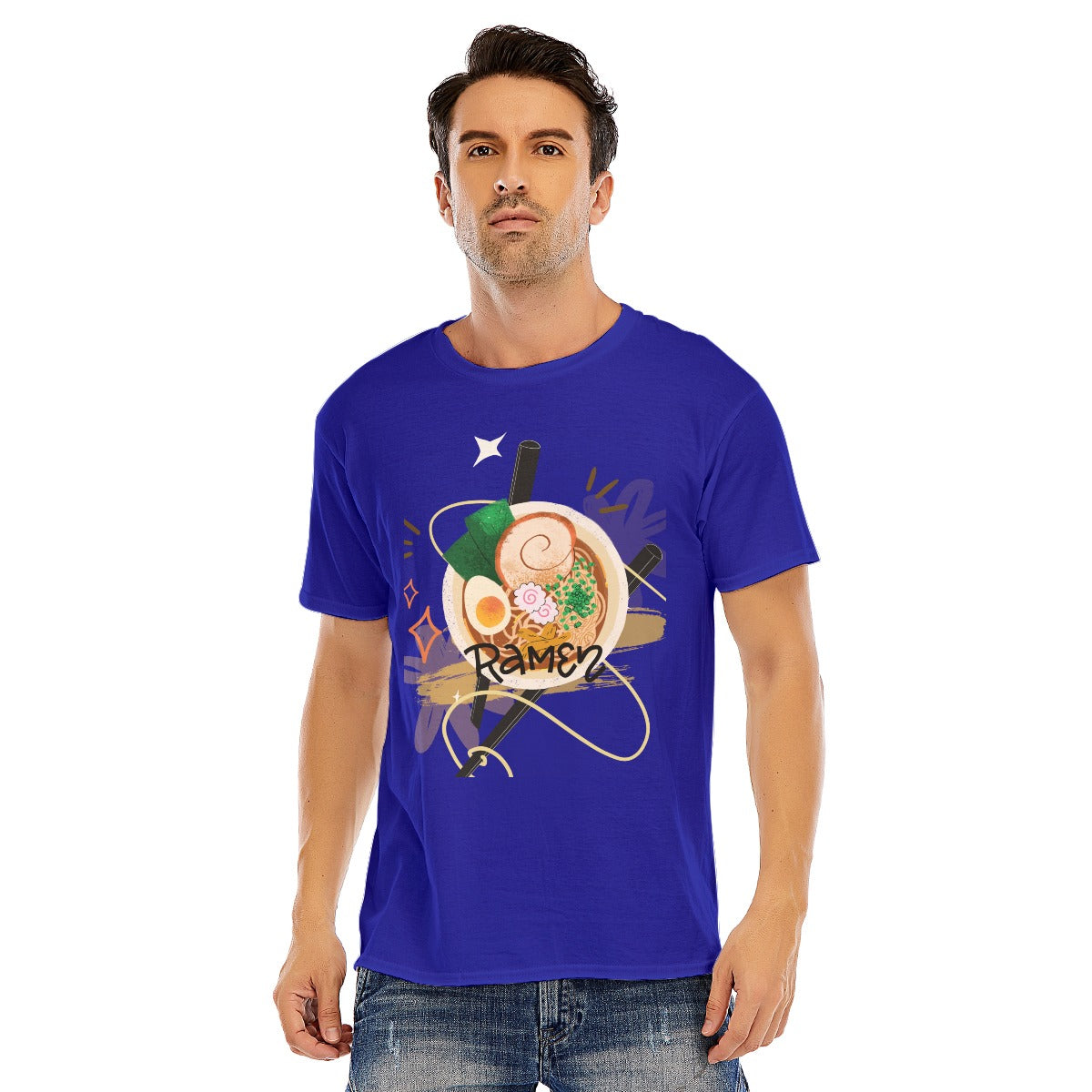 Ramen Unisex O-neck Short Sleeve T-shirt | 180GSM Cotton (DTF)