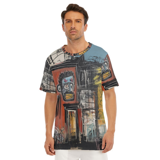 Abstract Art Men's O-Neck T-Shirt | 190GSM Cotton